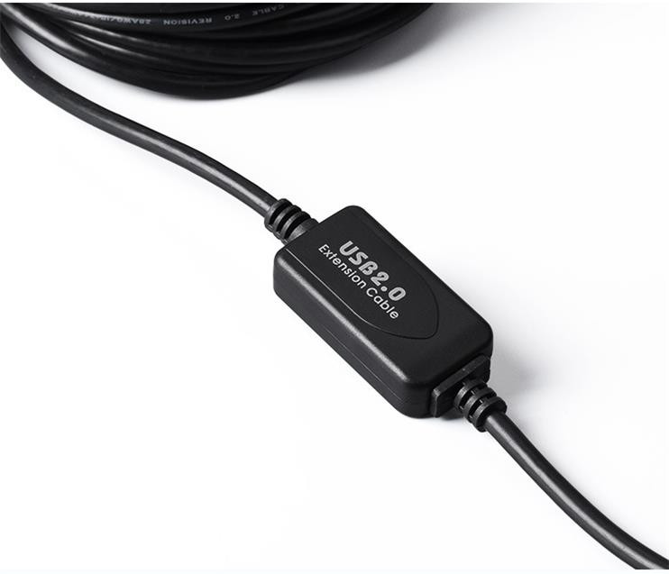 کابل افزایش طول USB 2.0 برددار دی نت DT-461 طول 10 متر برد