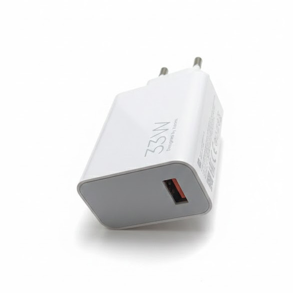 شارژر دیواری 33 وات شیائومی مدل MDY-11-EZ خوابیده