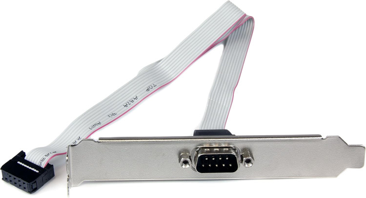 پنل پشت کیس پورت سریال (COM/DB9) به هدر مادربورد IDC 9-Pin