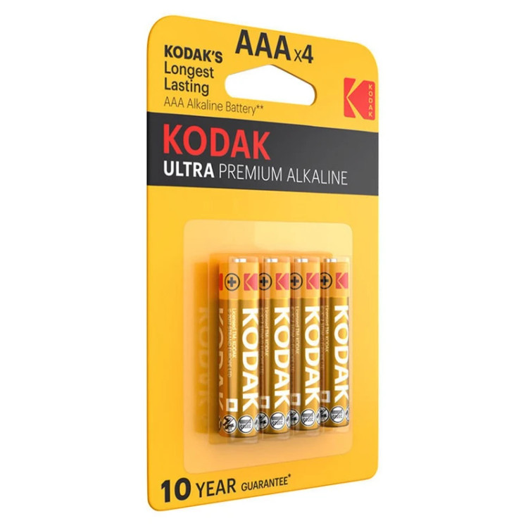 باتری نیم قلمی کداک مدل ULTRA PREMIUM ALKALINE بسته چهار عددی