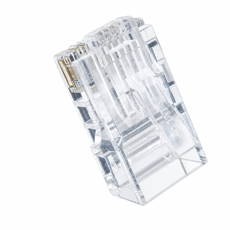 سوکت شبکه RJ45 UTP Cat6 برند AMP یک عددی