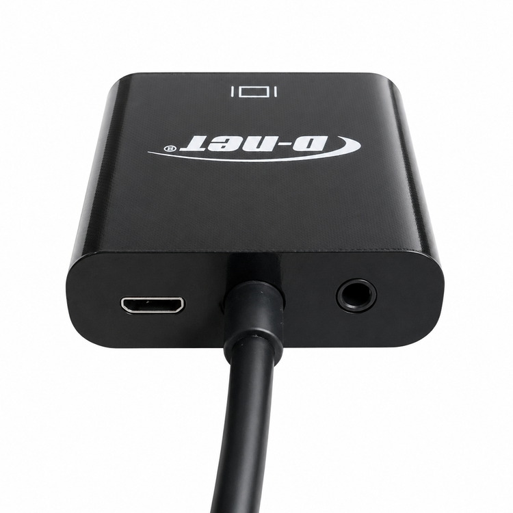 تبدیل HDMI به VGA دی نت مدل DT-403 پاوردار