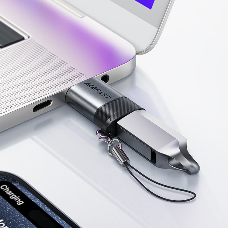 مبدل Type-C به USB ایس فست ACEFAST J8 Acewire Pro