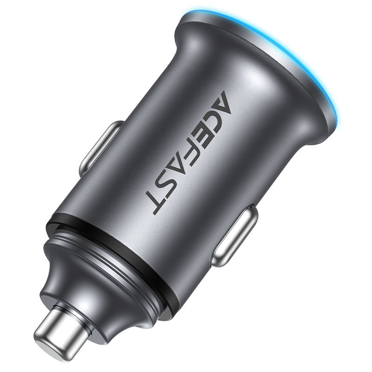 شارژر فندکی 65 وات ایس فست ACEFAST B15 (دارای پورت USB-C و USB-A با فناوری فست شارژ PD و QC4+)
