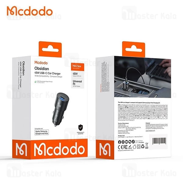 مبدل OTG مکدودو Mcdodo OT-7630 تبدیل Type-C به Lightning توان 36 وات با پشتیبانی از فست شارژ PD و انتقال دیتا