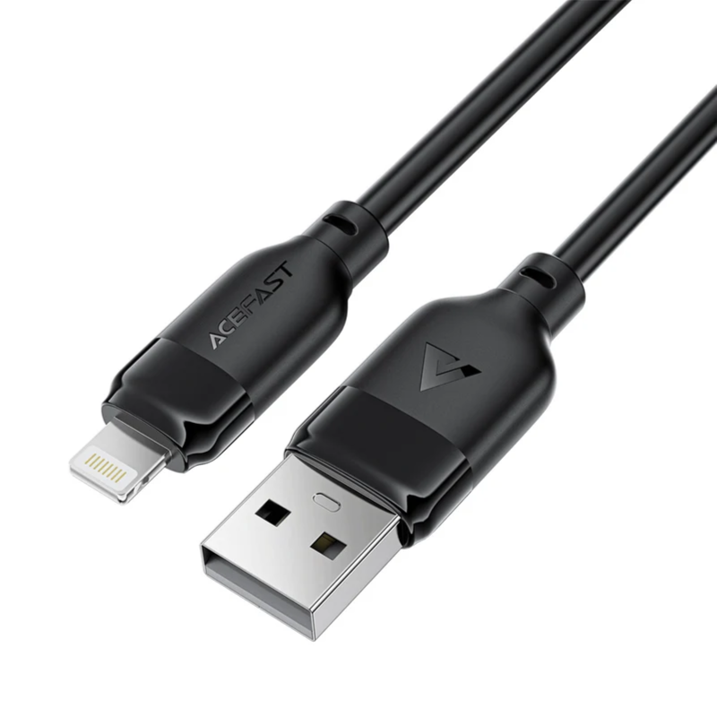 کابل تبدیل USB-A به لایتنینگ ایسفست مدل ACEFAST C16-02 شدت جریان 2.4 آمپر طول 1.2 متر