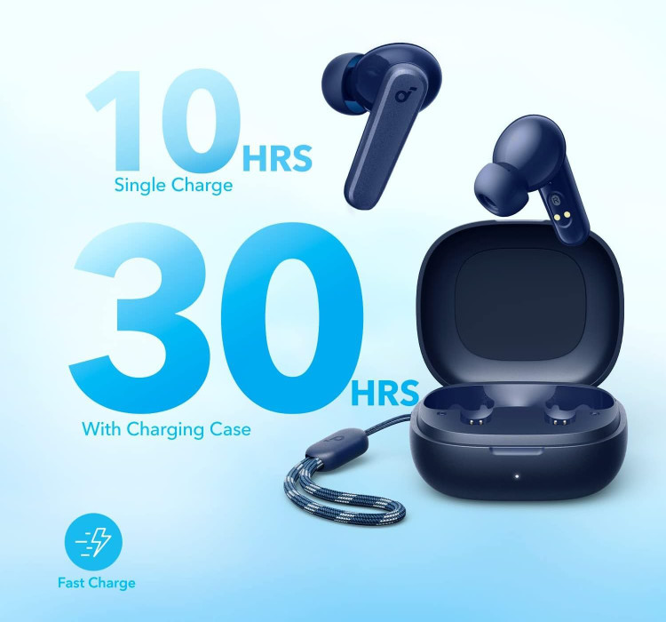 ایربادز بلوتوثی انکر ساندکور مدل Anker Soundcore R50i (A3949) با بیس قدرتمند و شارژدهی طولانی