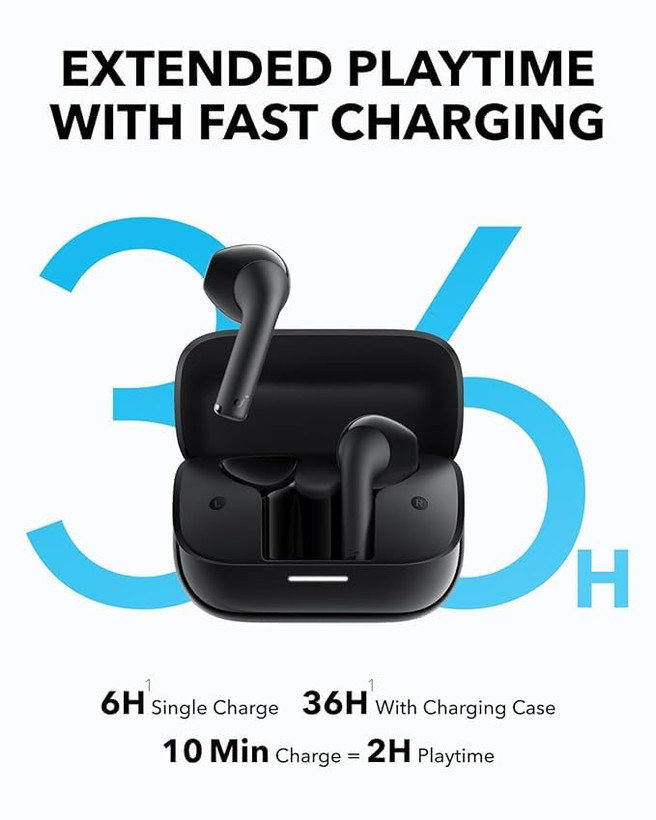 هندزفری بلوتوثی انکر ساندکور مدل Anker Soundcore K20i (A3994) با قابلیت شارژ سریع و درایورهای بهینه