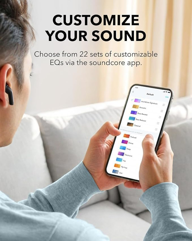 هندزفری بلوتوثی انکر ساندکور مدل Anker Soundcore K20i (A3994) با قابلیت شارژ سریع و درایورهای بهینه