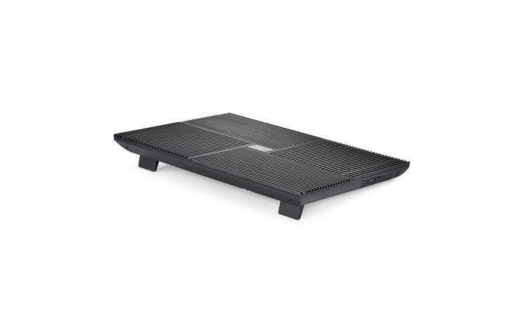 کول پد (خنککننده) لپتاپ دیپکول مدل Multi Core X8 | چهار فن قدرتمند و بدنه آلومینیومی