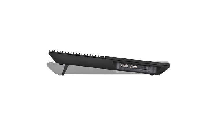 کول پد (خنککننده) لپتاپ دیپکول مدل Multi Core X8 | چهار فن قدرتمند و بدنه آلومینیومی