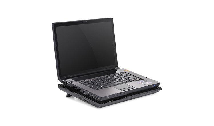 کول پد (خنککننده) لپتاپ دیپکول مدل Multi Core X8 | چهار فن قدرتمند و بدنه آلومینیومی