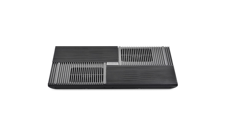 کول پد (خنککننده) لپتاپ دیپکول مدل Multi Core X8 | چهار فن قدرتمند و بدنه آلومینیومی