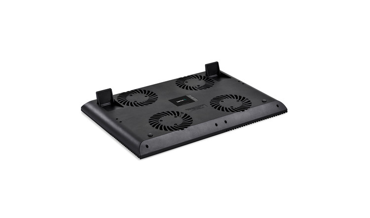 کول پد (خنککننده) لپتاپ دیپکول مدل Multi Core X8 | چهار فن قدرتمند و بدنه آلومینیومی