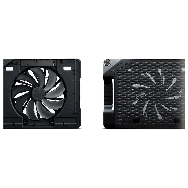 پایه خنککننده لپتاپ کولر مستر Cooler Master مدل ERGOSTAND III | فن بزرگ ۲۳۰ میلیمتری، هاب ۴ پورت USB، تنظیم زاویه ۶ حالته، مناسب تا ۱۷ اینچ