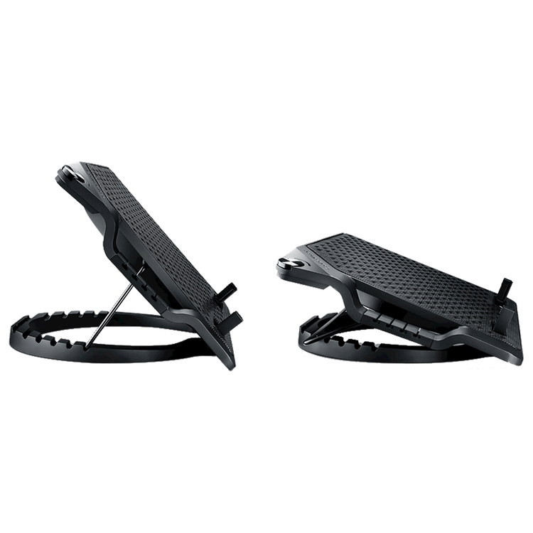 پایه خنککننده لپتاپ کولر مستر Cooler Master مدل ERGOSTAND III | فن بزرگ ۲۳۰ میلیمتری، هاب ۴ پورت USB، تنظیم زاویه ۶ حالته، مناسب تا ۱۷ اینچ