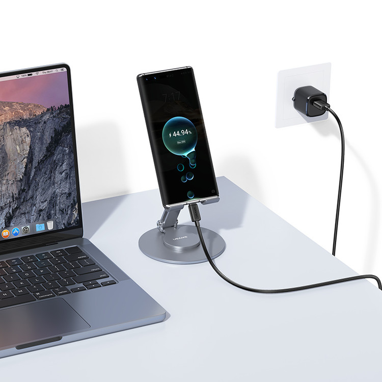 کابل تبدیل USB به Type-C یوسمز مدل US-SJ693 سری KY طول ۲ متر مشکی