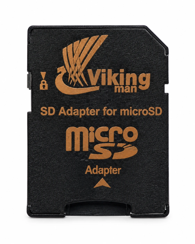 مبدل رم میکرو اس دی به اس دی وایکینگ من (Viking Man SD Adapter for microSD)