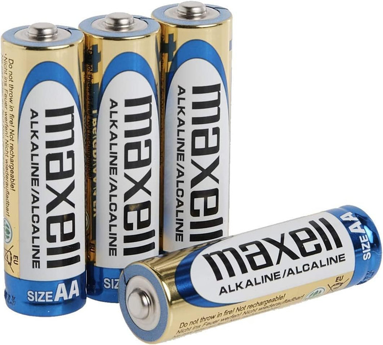 باتری قلمی آلکالاین مکسل (Maxell) مدل LR6 AA بسته ۲ عددی | باتری قلمی ۱.۵ ولت با ماندگاری طولانی (Longer Lasting Power)