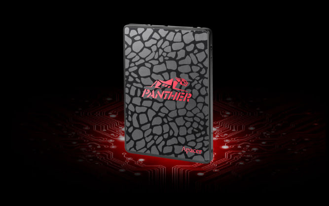 اس اس دی اینترنال ۲.۵ اینچ اپیسر مدل Apacer AS350 PANTHER ظرفیت ۲۵۶ گیگابایت رابط SATA III